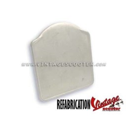 Plaque immatriculation Alu, Vespa ACMA 1955-58 / 150 GL 1956-58 / 125 Type N 1958